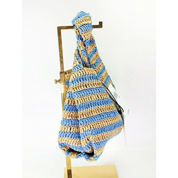 A.L.C. Parker Women's Striped Raffia Bag O/S (MSRP $295) - Picture 6 of 10